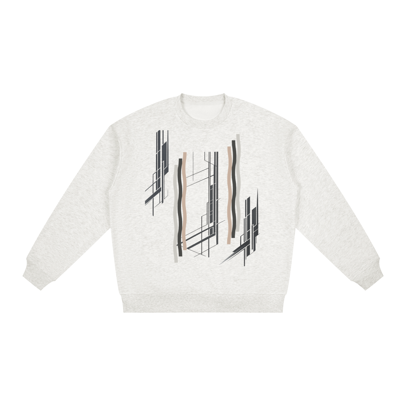 Klurve Origin Oversized Drop-Shoulder Crewneck