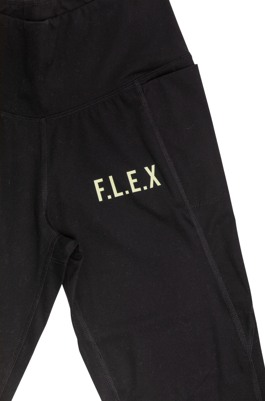 Klurve Flex Elite Active Legging #Color_Black