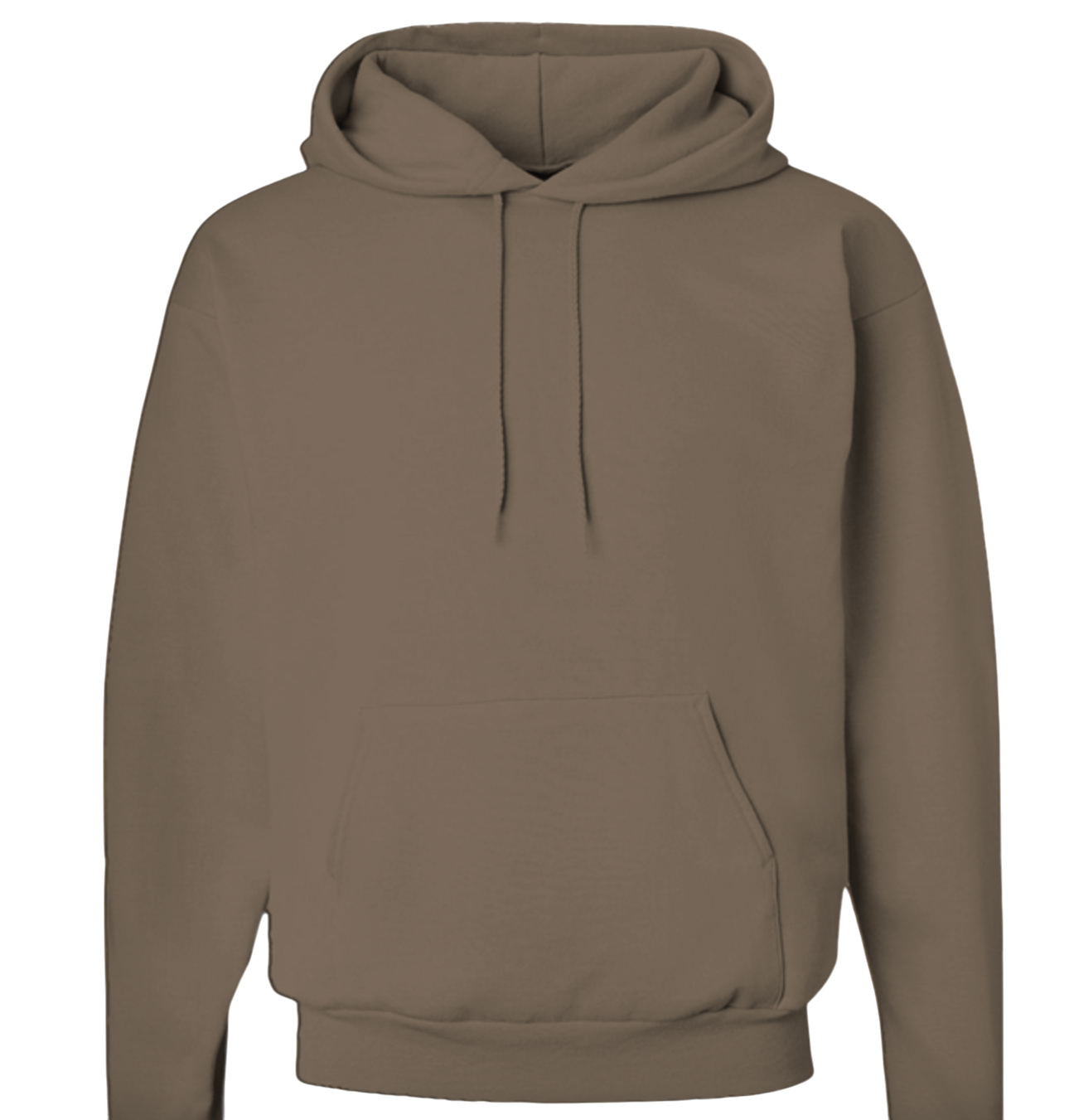 Klurve Ease Ecosmart Hoodie #Color_Army Brown