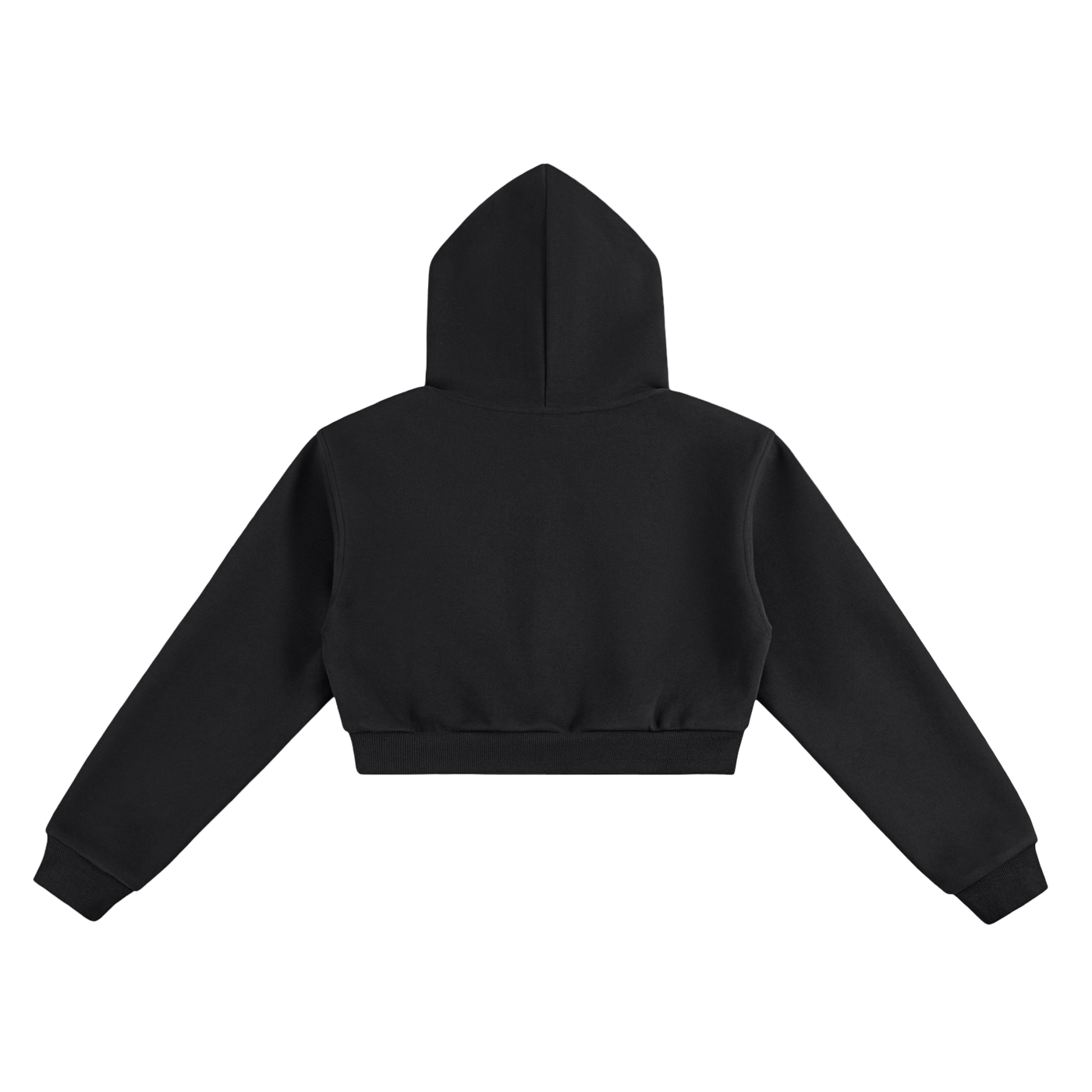 Klurve Ease Cropped Hoodie