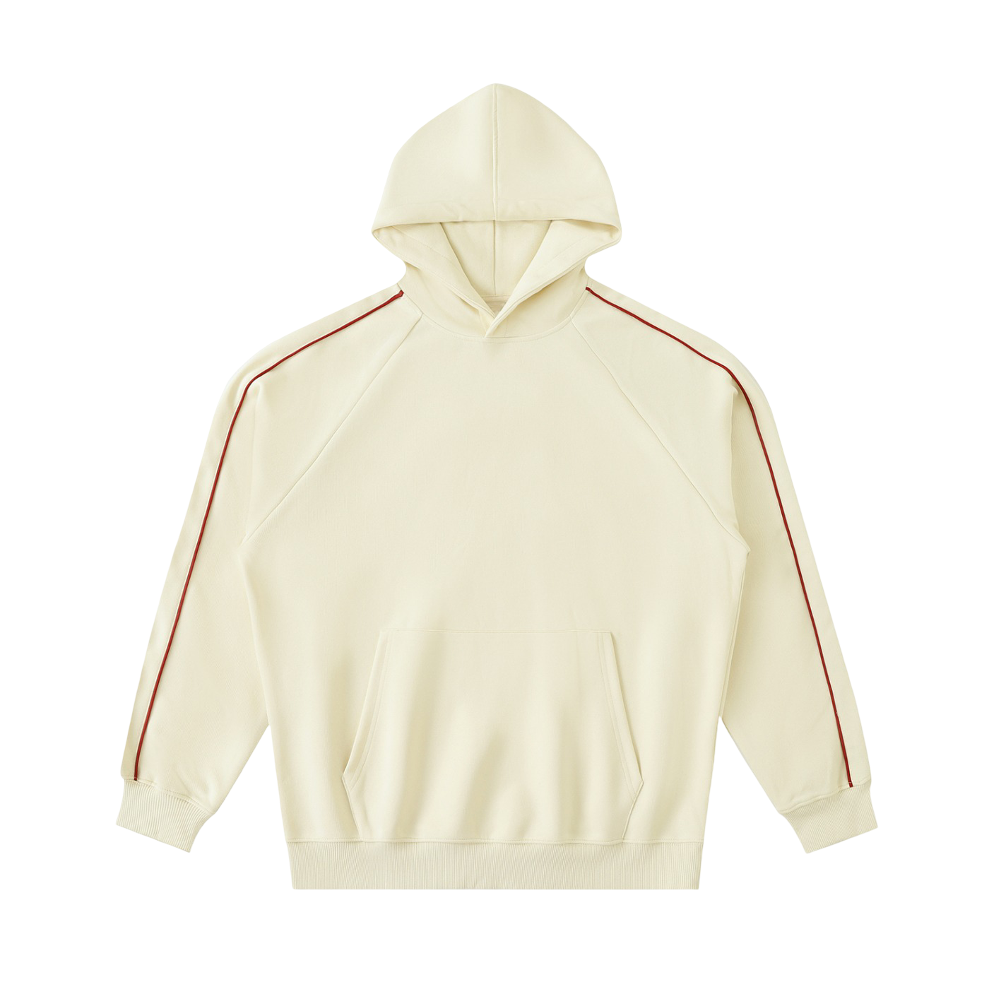 Klurve Flex Contrast Raglan Hoodie
