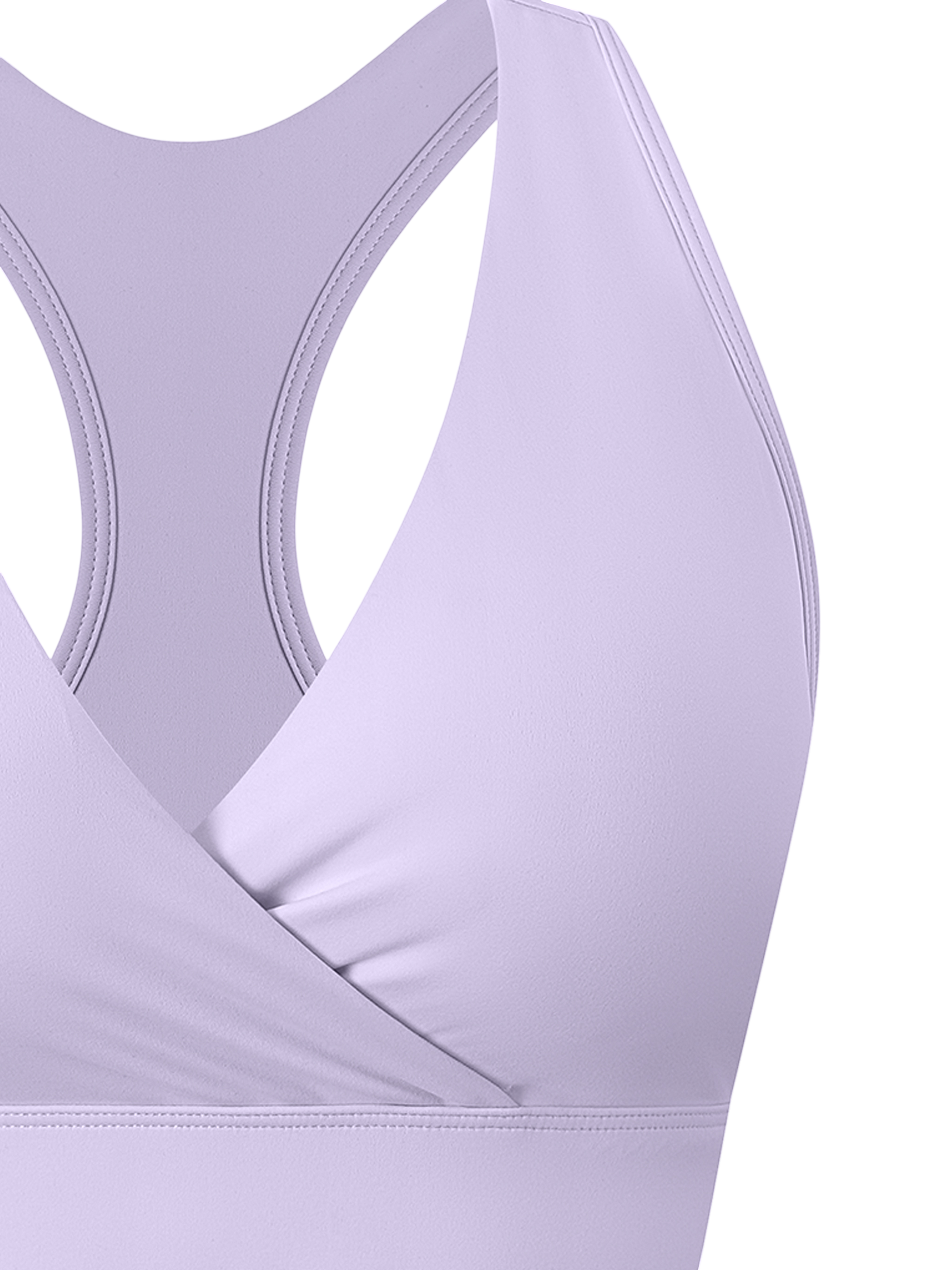 Klurve Flex Sculpt V-Neck Sports Bra
