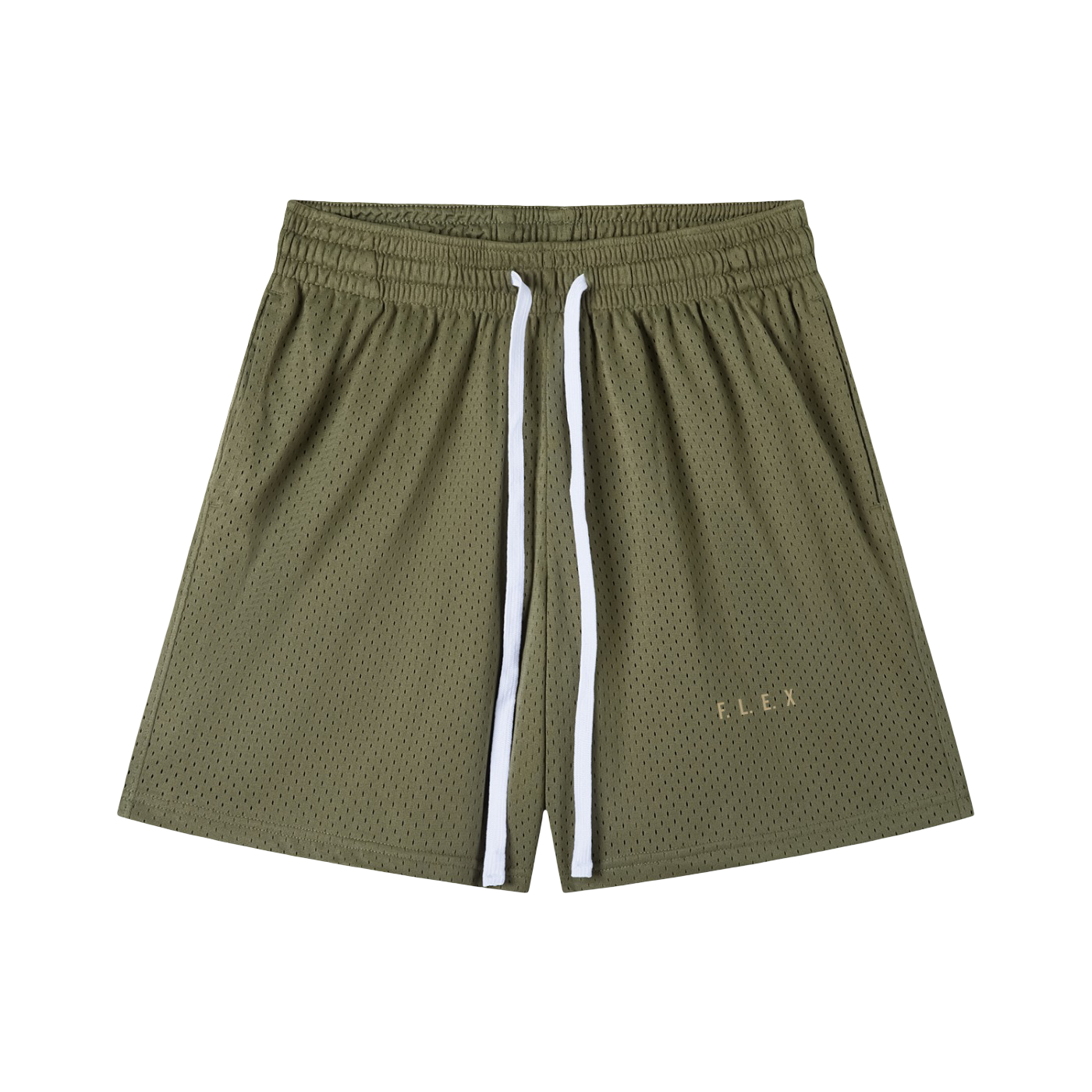Klurve Flex Mesh Drawstring Shorts