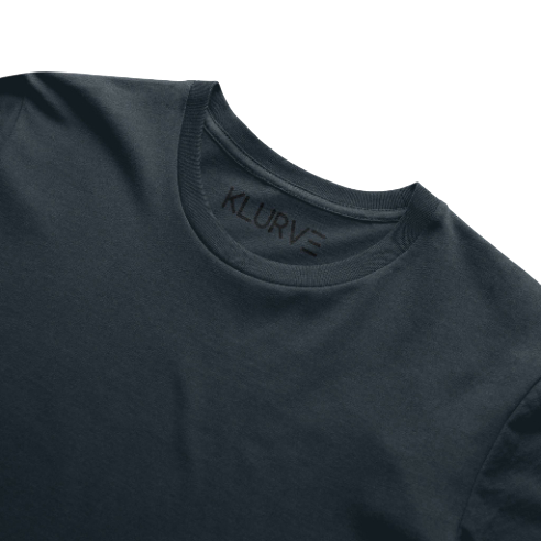 Klurve Ease Streetwear Essential #Color_Deep Steel Blue