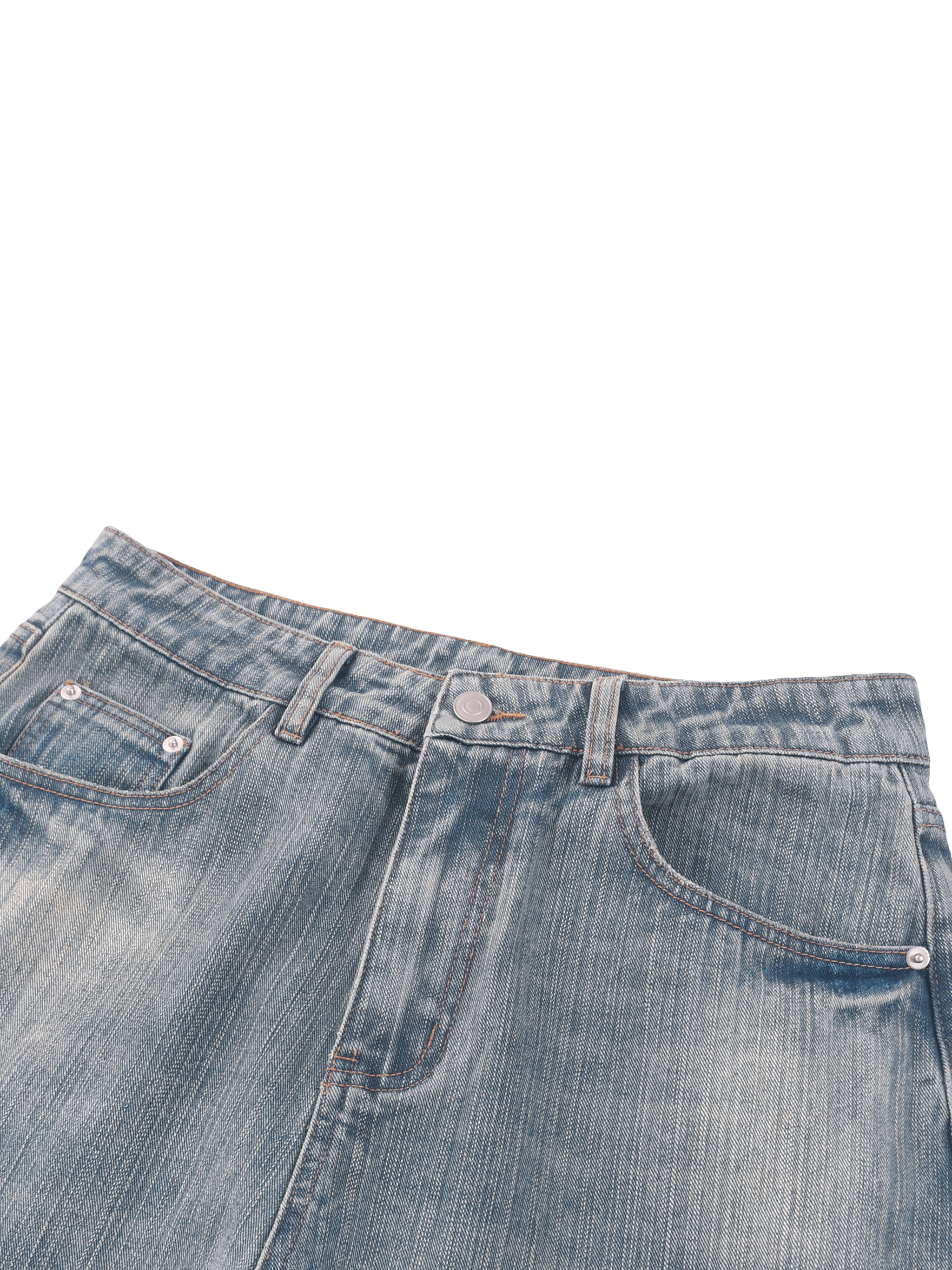 Klurve Offbeat Distressed Denim