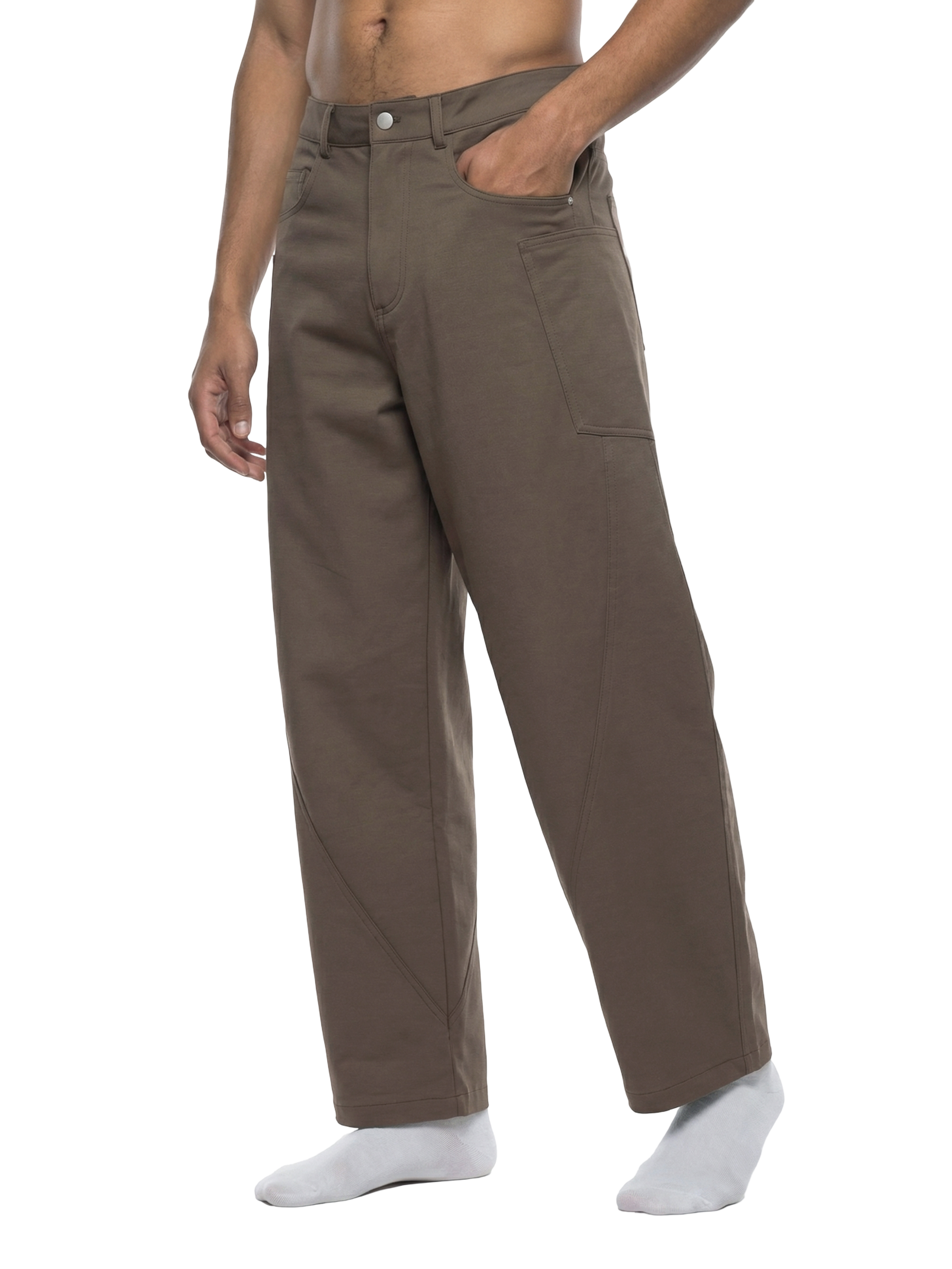 Klurve Offbeat Sculpt Barrel Pants