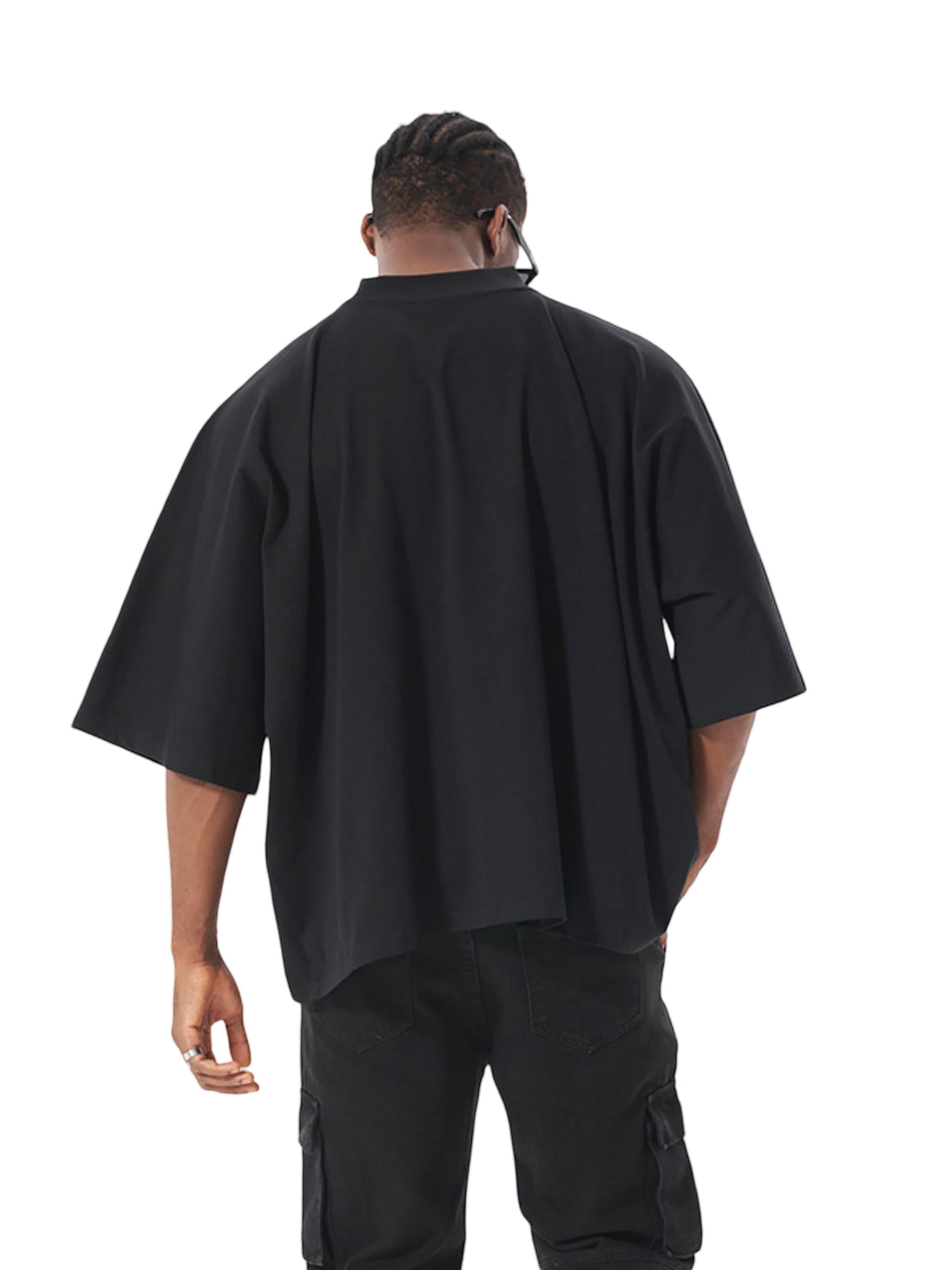 Klurve Offbeat Structured Boxy Tee