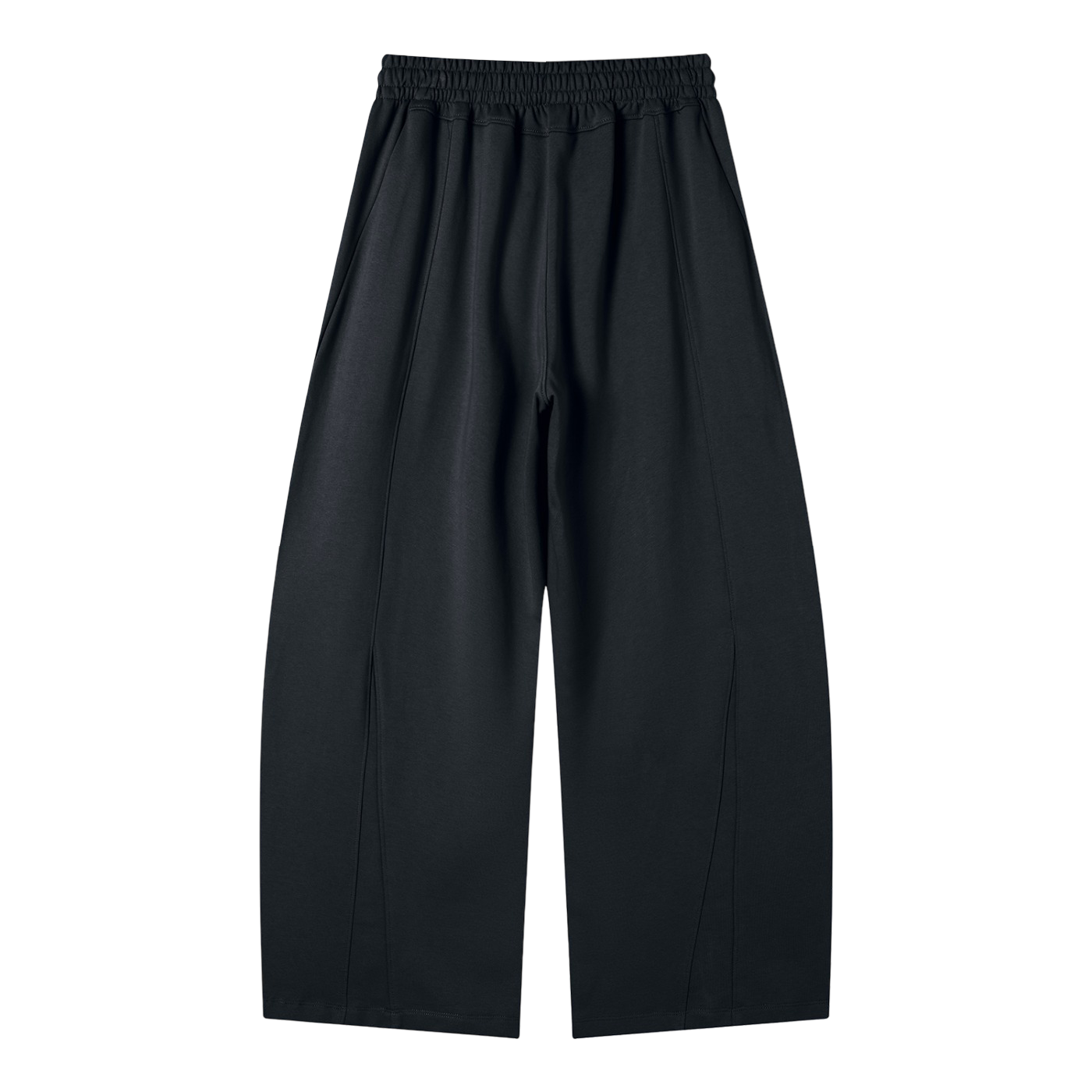 Klurve Offbeat Wide-Leg Panel Sweatpants