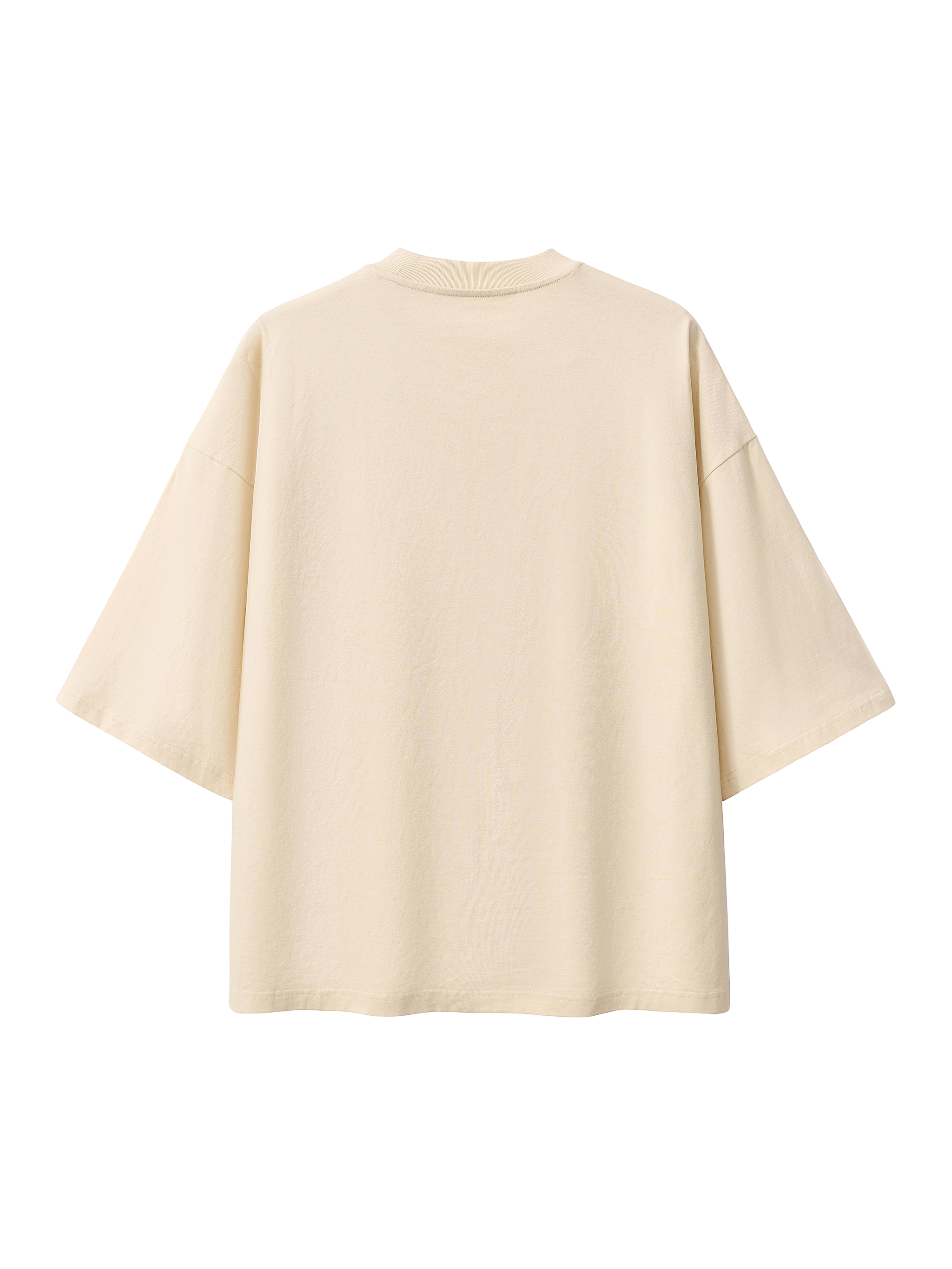 Beige cape on a white background