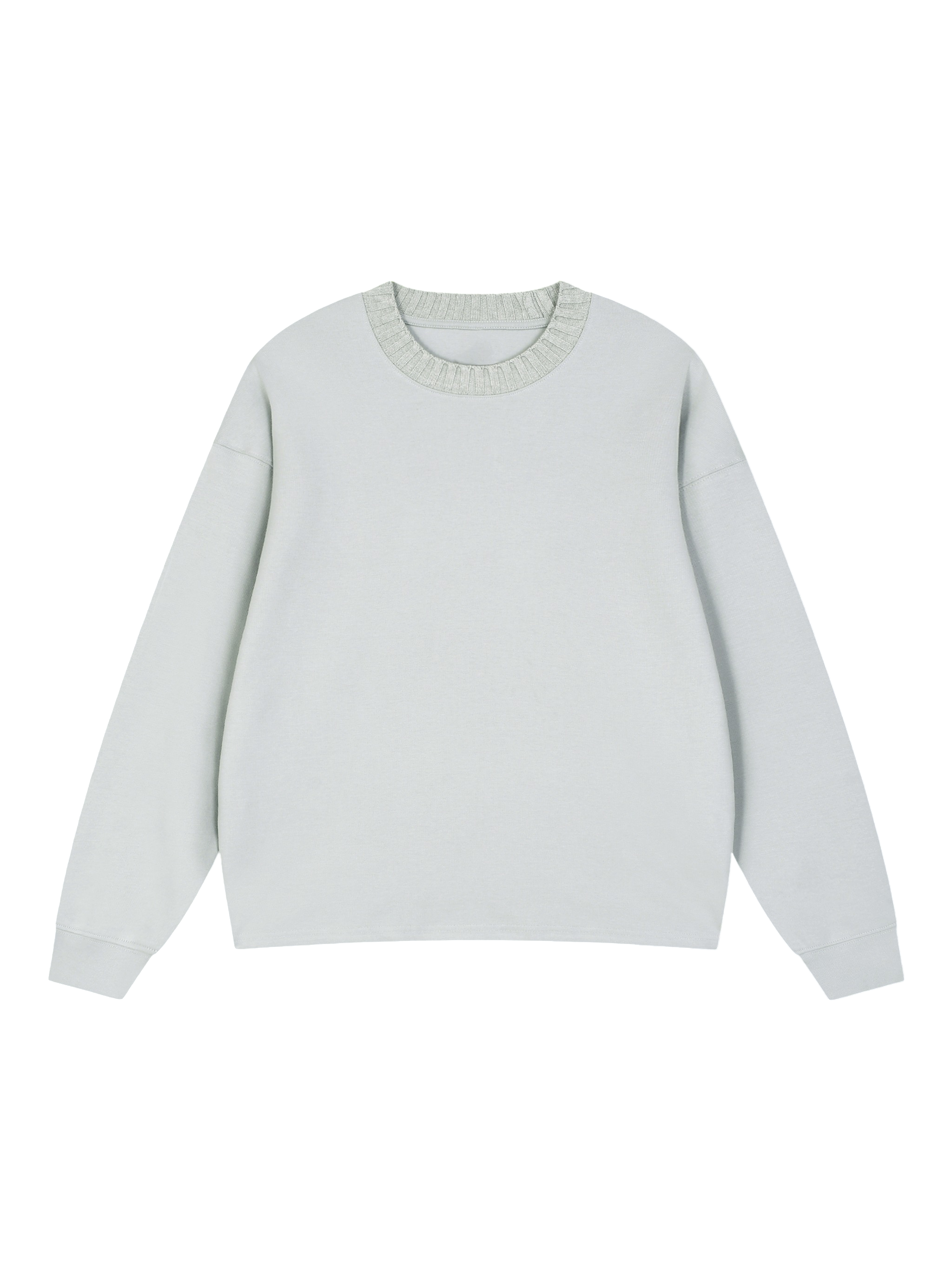 Klurve Offbeat Knit Oversized Sweatshirt