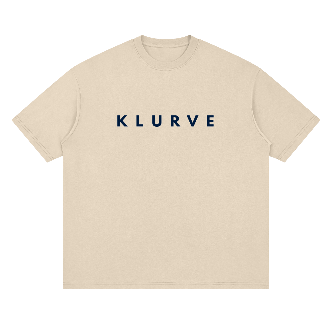 Klurve Origin Deep Drop-Shoulder Tee