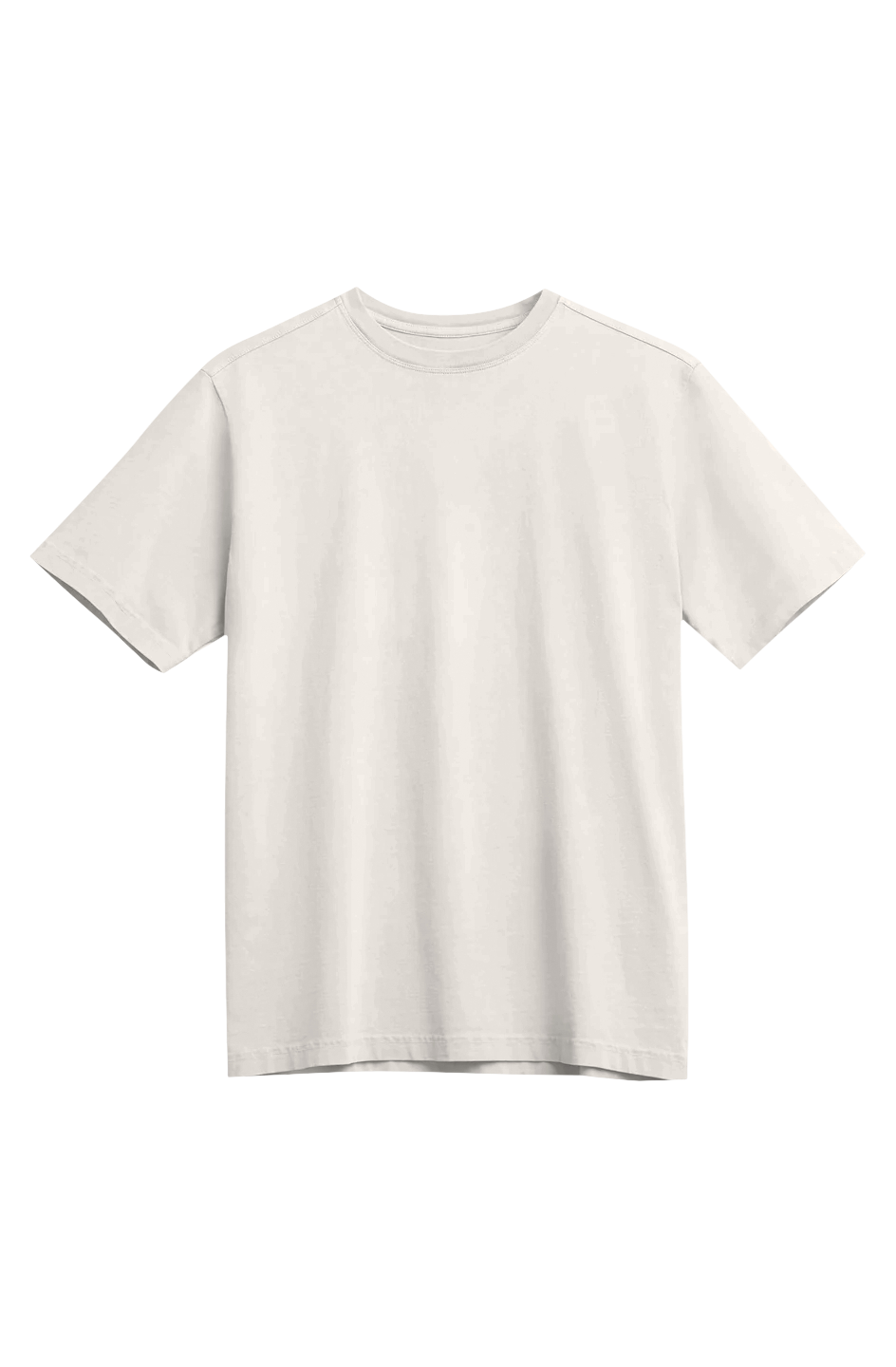 Klurve Offbeat Heavyweight Organic Tee #Color_pearl