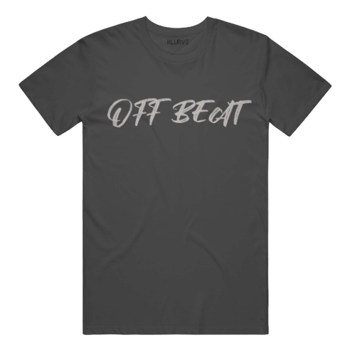 Klurve Offbeat Ultra Heavyweight Tee #Color_black steel