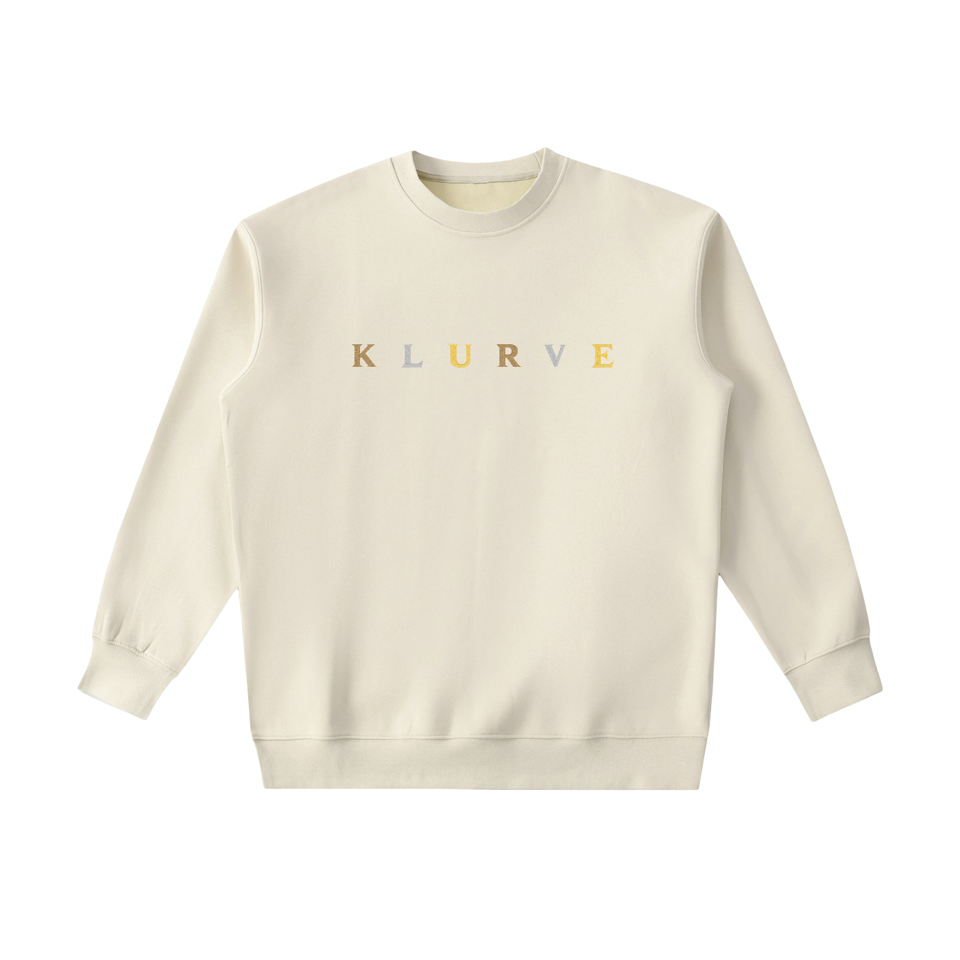 Klurve Embroidered Crewneck