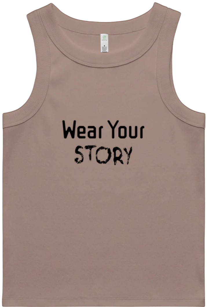 Klurve Ease Organic Rib Tank #Color_orchid