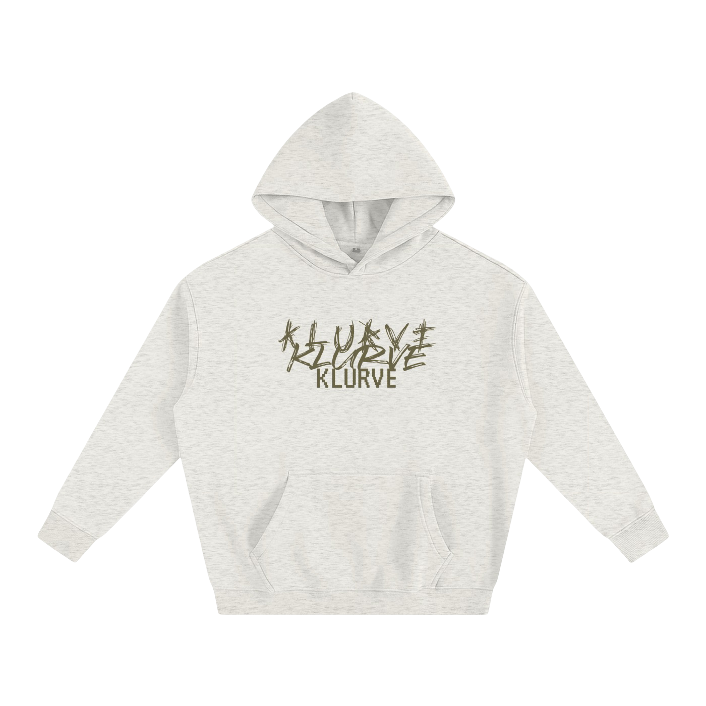 KLURVE Oversized Fleeced Hoodie