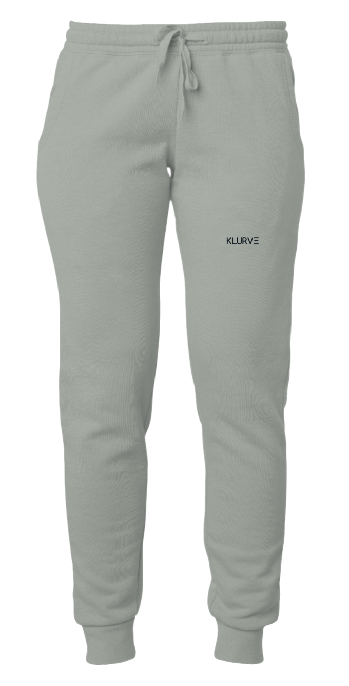 Klurve Ease Premium Wash Sweatpants #Color_sage