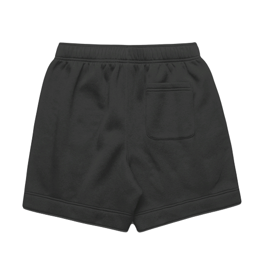 Klurve Flex Relax Track Shorts #Color_Black