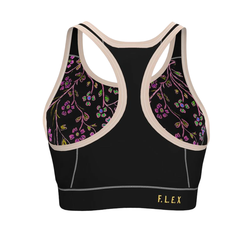 Klurve Flex Designer Sports Bra