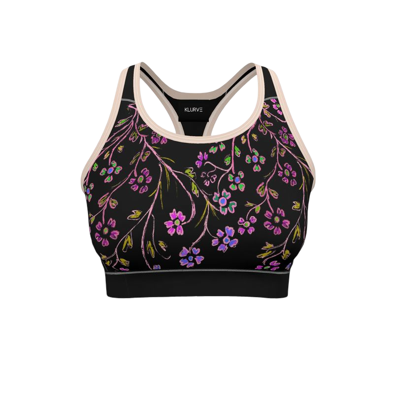 Klurve Flex Designer Sports Bra