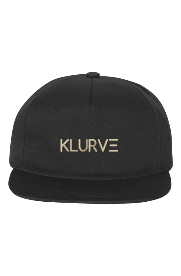 Klurve Ease Snapback Cap #Color_Black