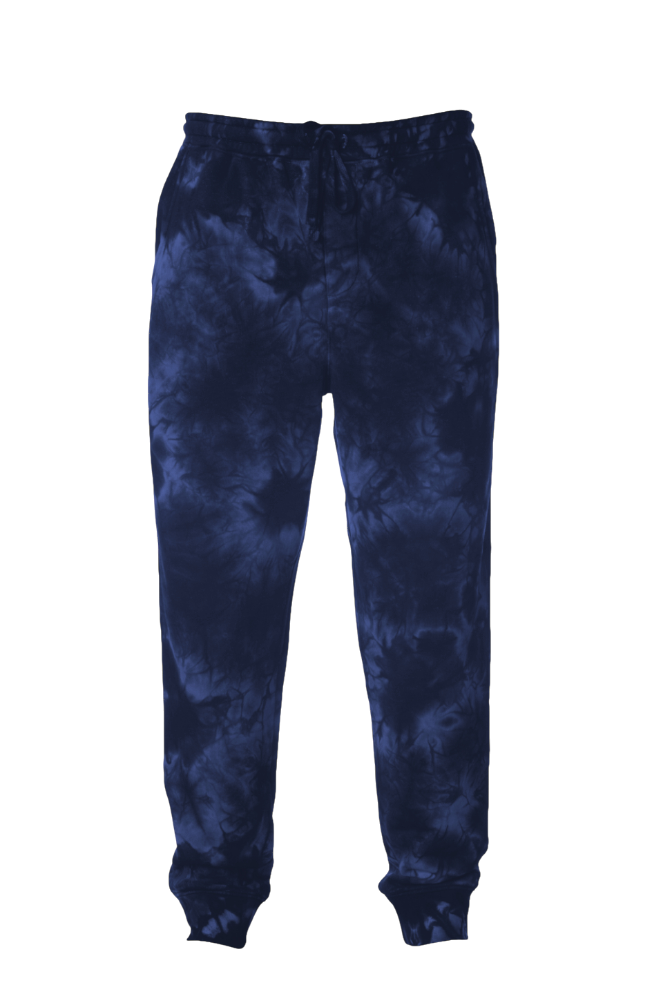 Klurve Noir Crystal Dye Joggers #Color_Tie Dye navy