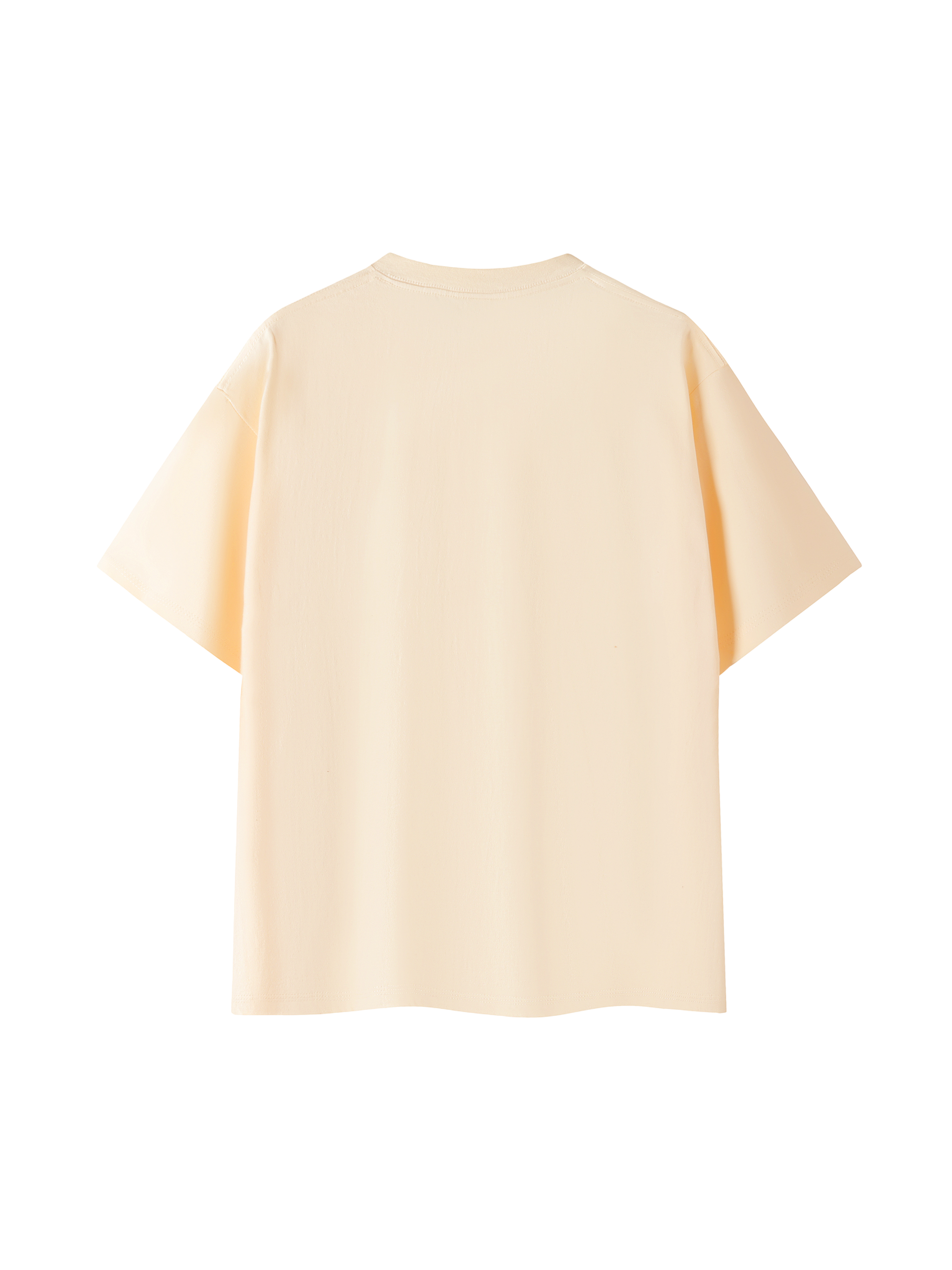 Beige cape on a white background
