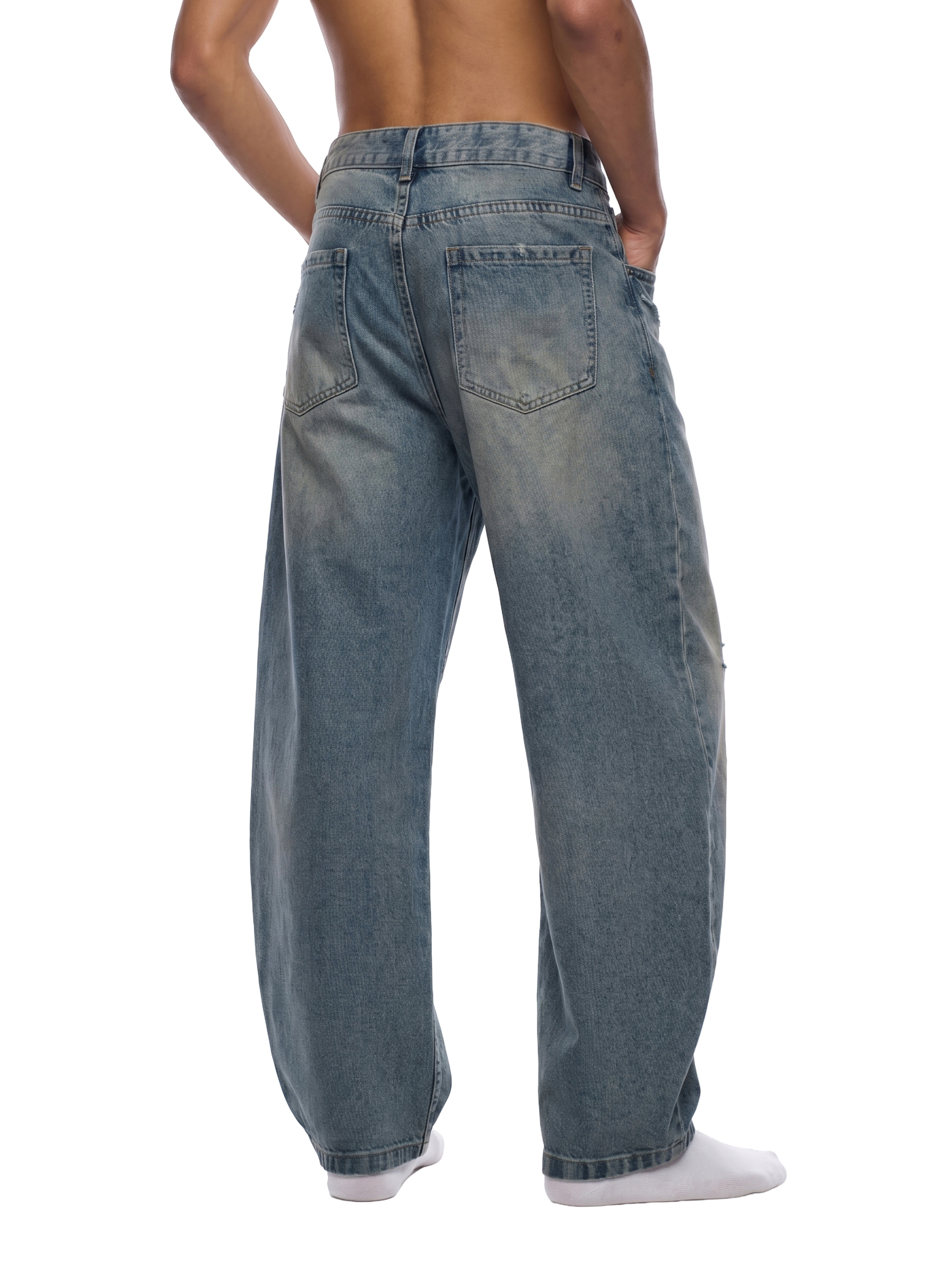 Klurve Offbeat Barrel Jeans