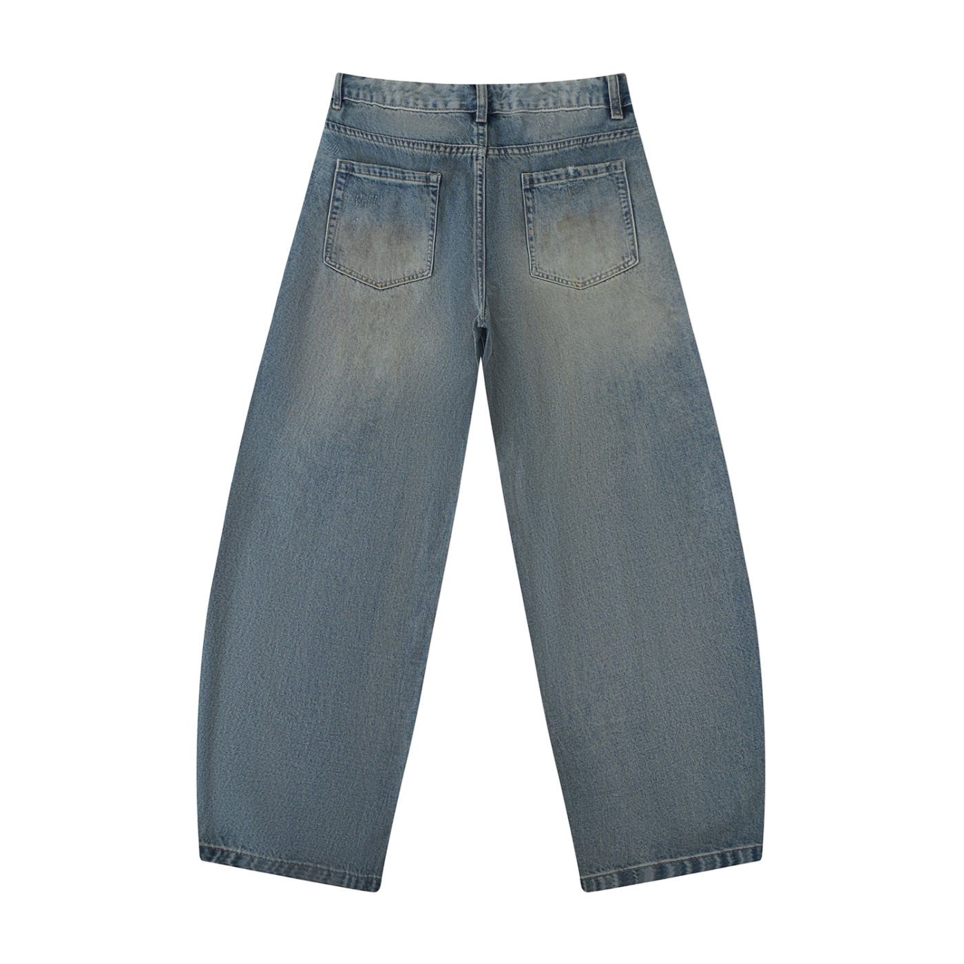 KLURVE Offbeat Barrel Jeans