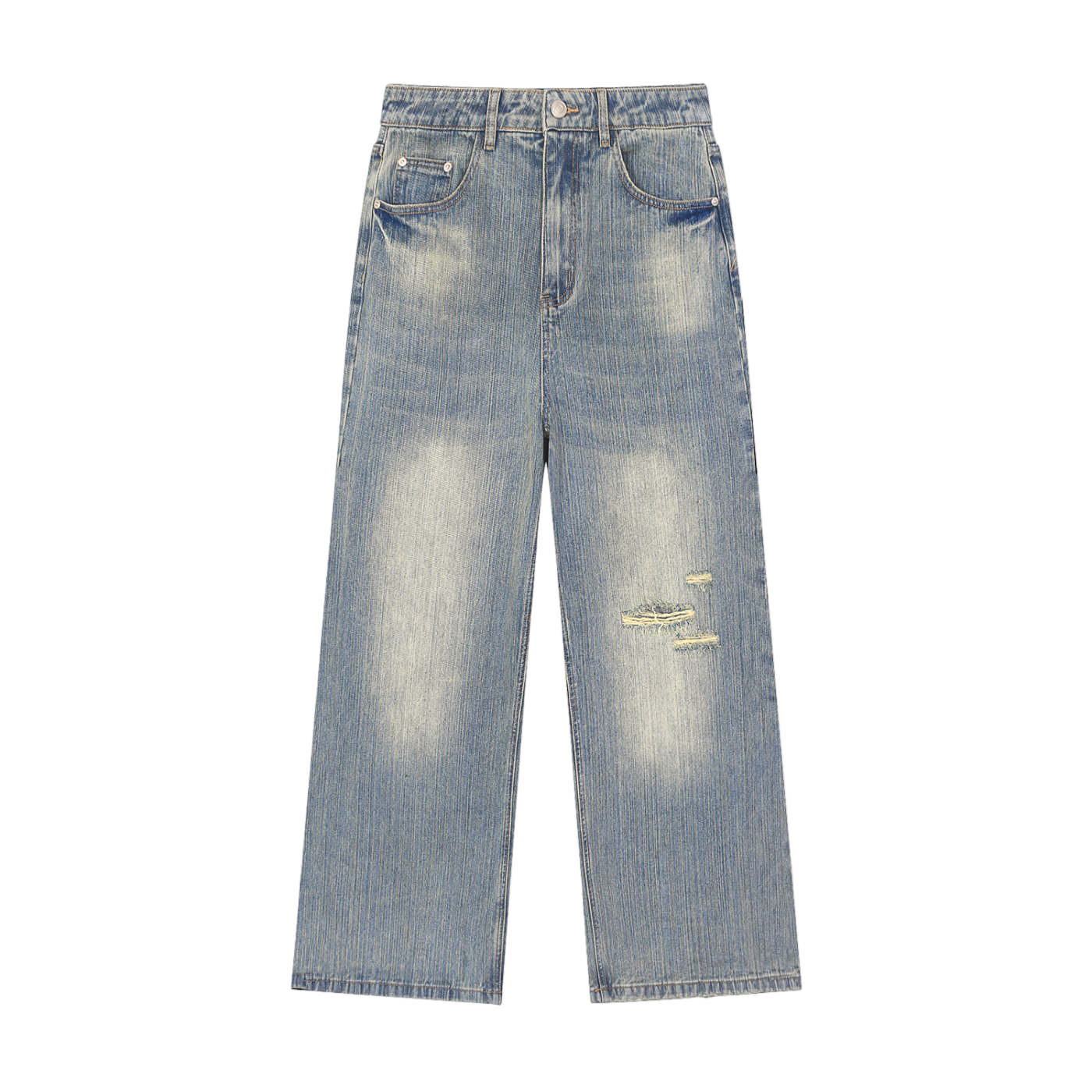 Klurve Offbeat Distressed Denim