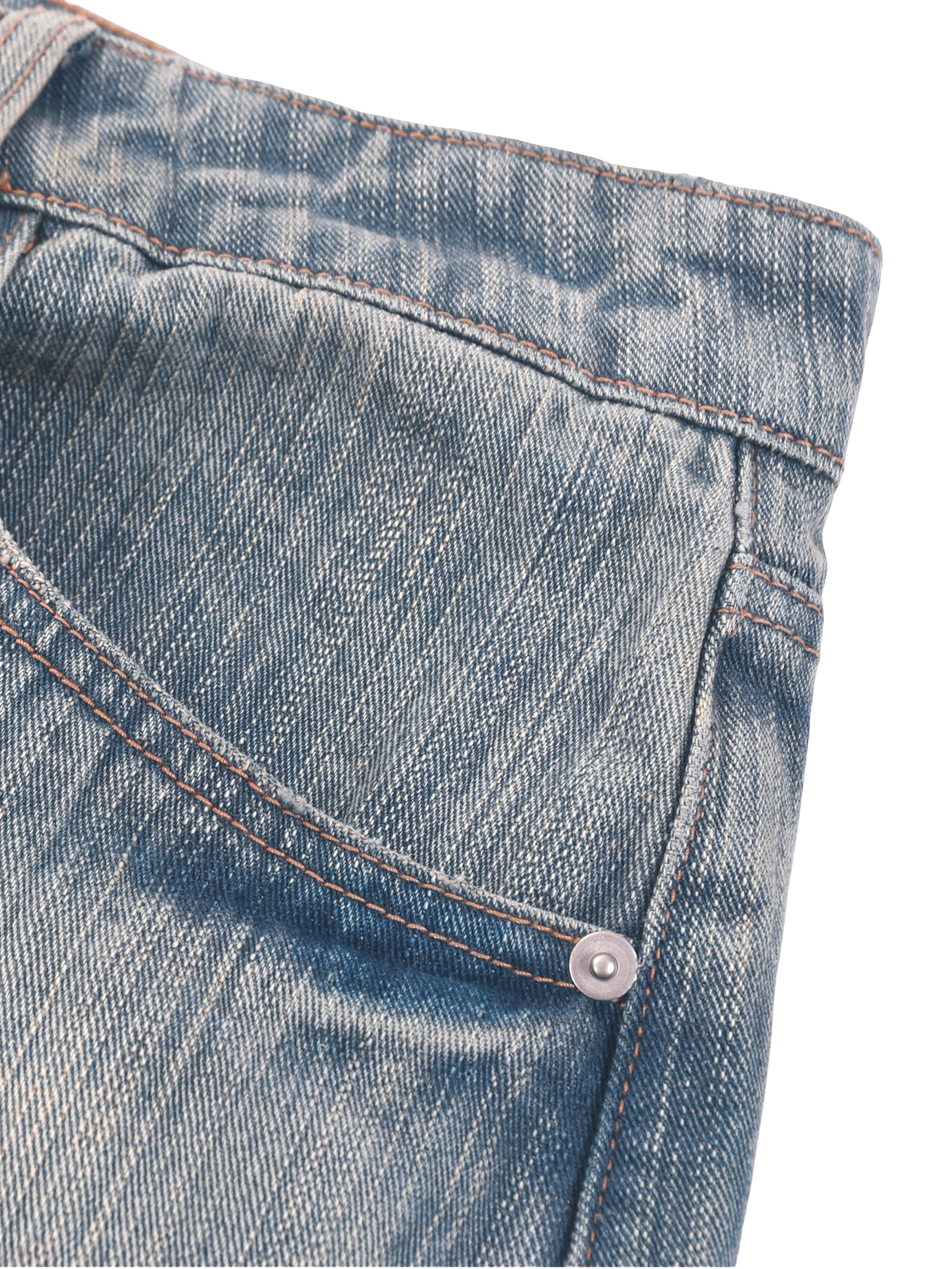Klurve Offbeat Distressed Denim