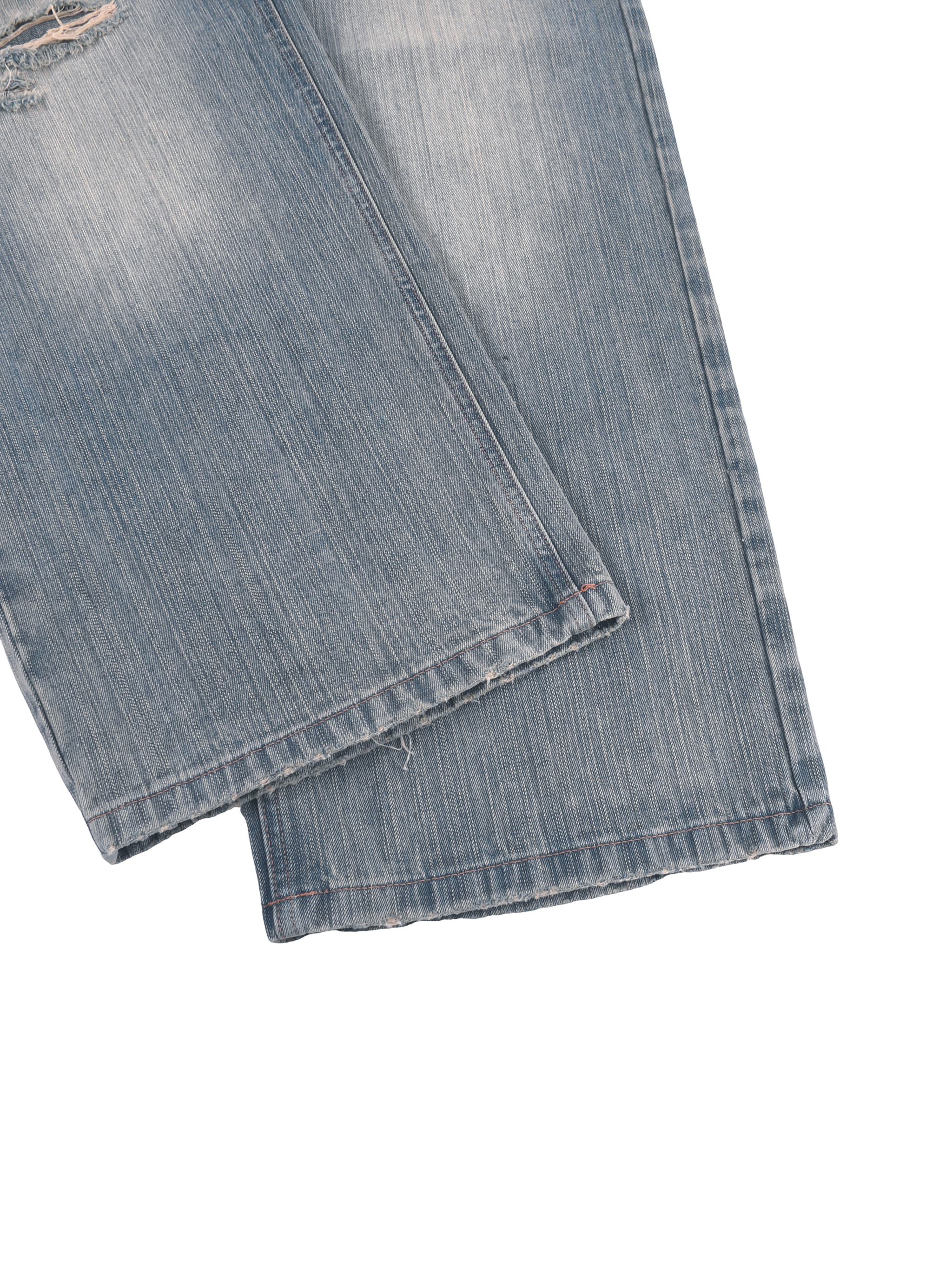 Klurve Offbeat Distressed Denim