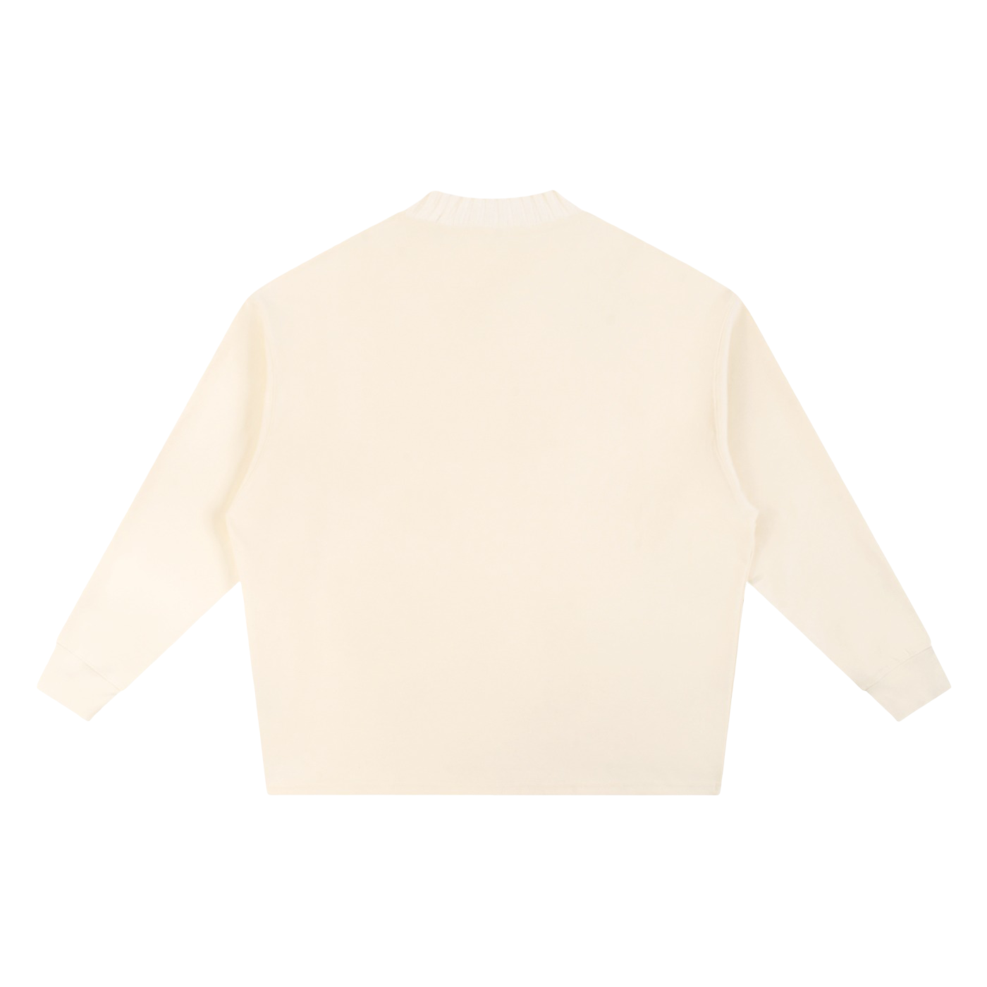 Klurve Offbeat Knit Oversized Sweatshirt