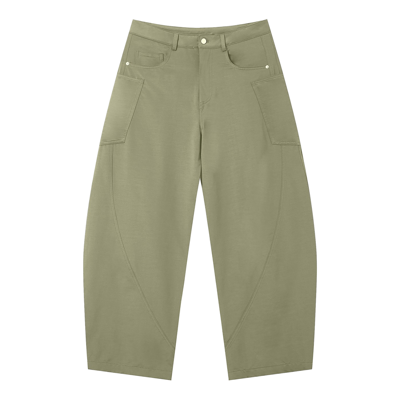 Klurve Offbeat Sculpt Barrel Pants