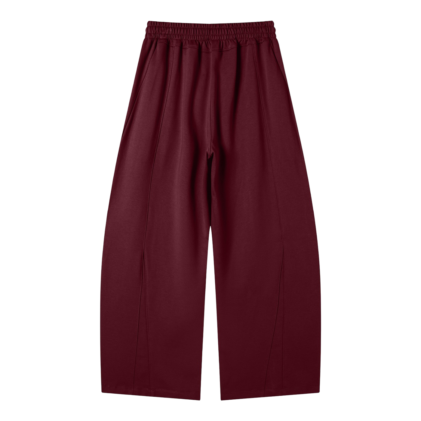 Klurve Offbeat Wide-Leg Panel Sweatpants