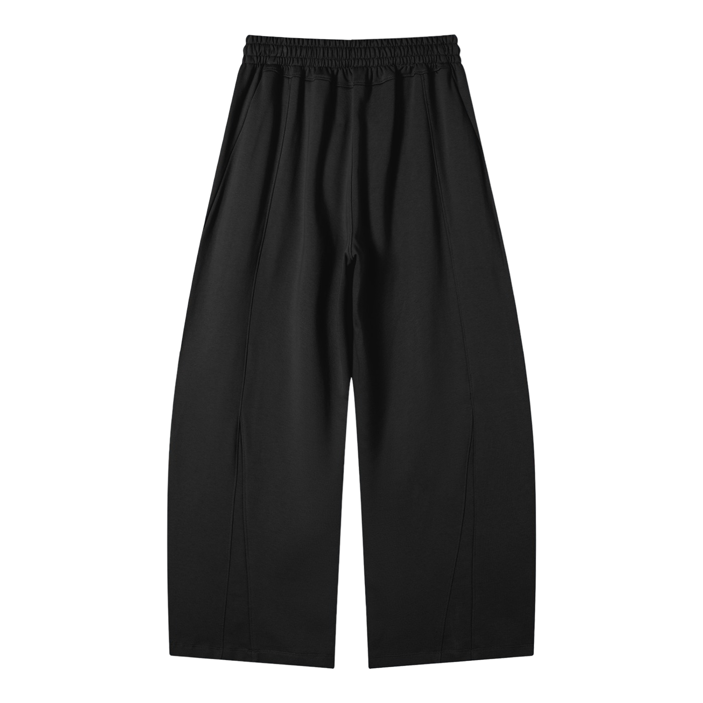 Klurve Offbeat Wide-Leg Panel Sweatpants