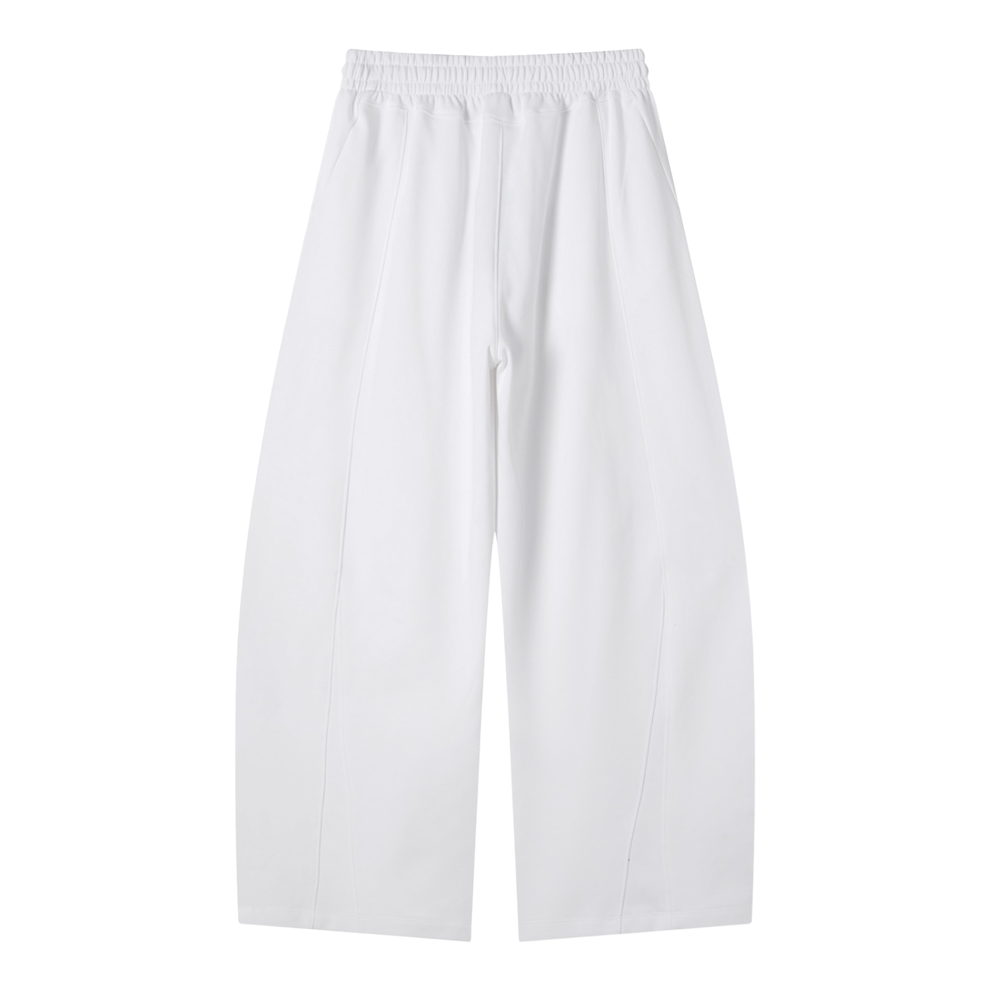 Klurve Offbeat Wide-Leg Panel Sweatpants