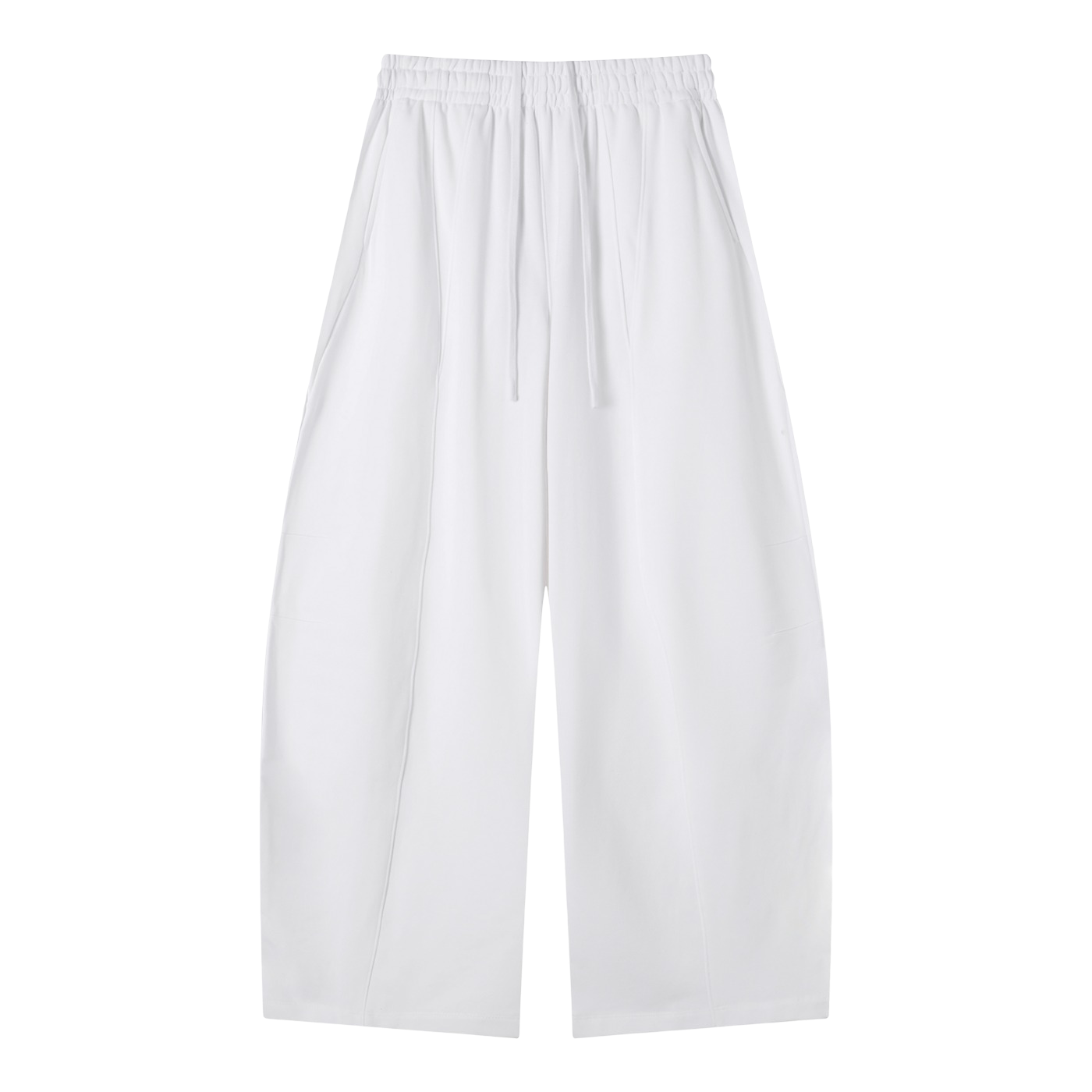 Klurve Offbeat Wide-Leg Panel Sweatpants